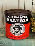 Vintage Sir Walter Raleigh Tobacco Tin
