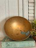 Vintage Brass Etched Bowl Made in India