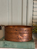 Vintage Copper on Brass Planter Made in India