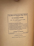 Antique 1917 "The Boys of Columbia High on the Diamond" Book