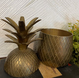 Vintage Brass Pineapple Trinket Dish
