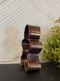 Vintage Copper Gingerbread Man Cookie Cutter