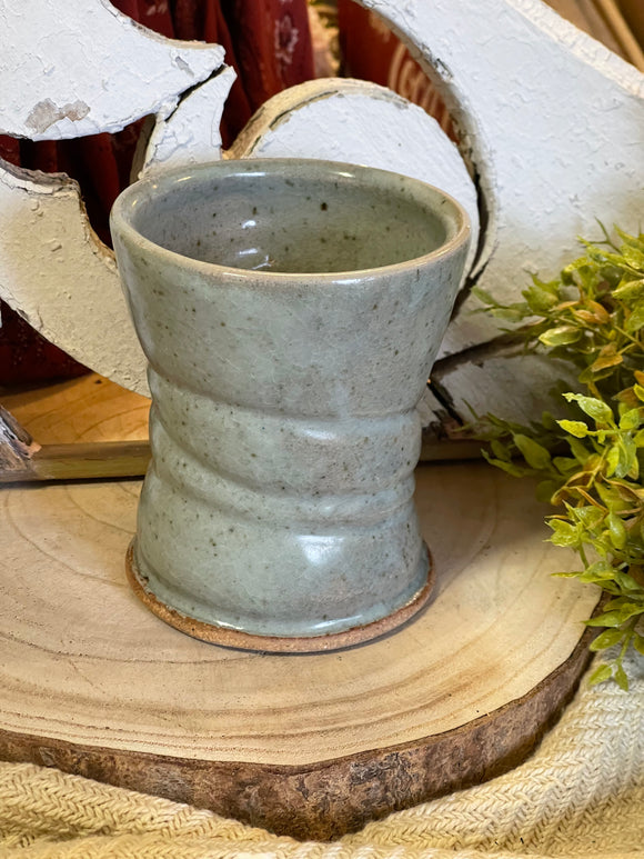 Handmade Pottery Mug Vase