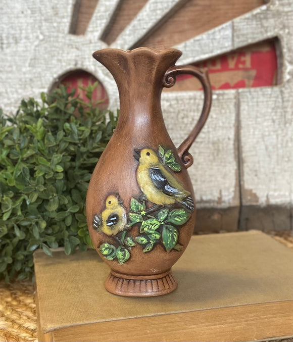 Vintage Handmade Pottery Budvase