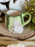 Handmade Pottery Bunny Mug