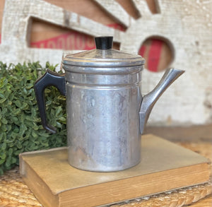 Vintage Italian Aluminum Teapot