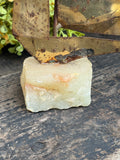 Vintage Metal Sail Boat w/Soap Stone Base