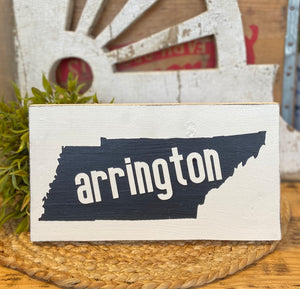 Handmade Arrignton Reclaimed Wood Sign