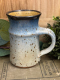 Vintage Grey and Blue Studio S Pottery Mug