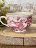 Antique Enchanted Garden Tea Cup Made in England