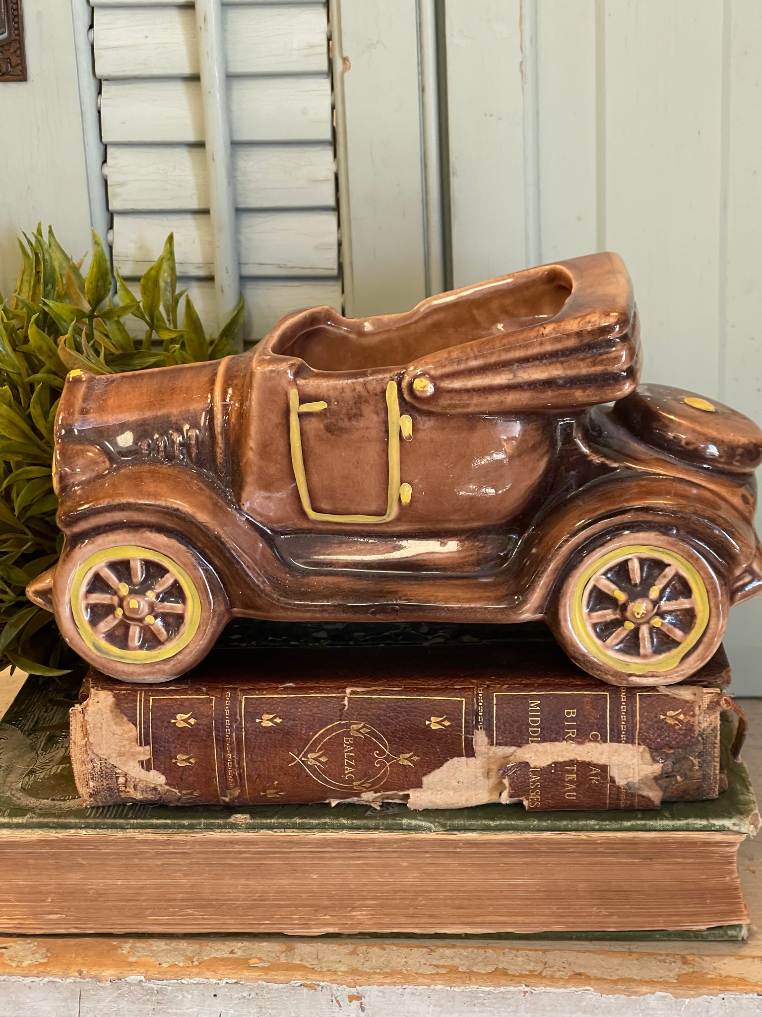 car planter pots Large Vintage Car Planter Made in USA – The Gentleman's Stache, DBA Mercantile 1858