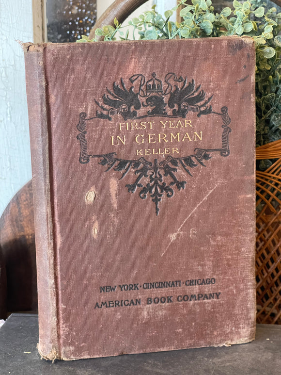 Antique Book First Year in German 1896