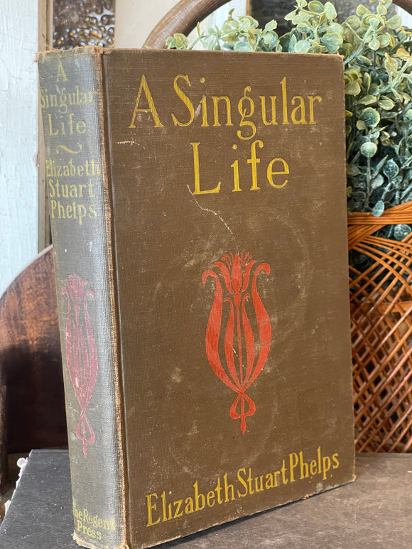 Antique Book A Singular Life 1894