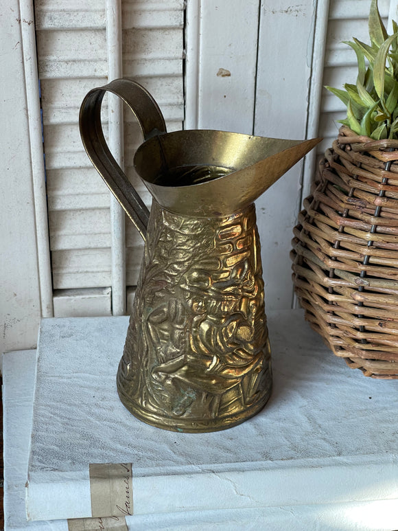 Vintage Brass Pitcher Made in England