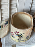 Vintage Rooster Canister Made in Japan