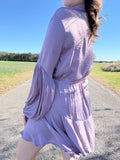 Satin Sugar Maple Dress