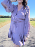 Satin Sugar Maple Dress