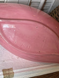 Mid Century Pink Planter