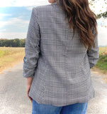 Madeline Plaid Blazer