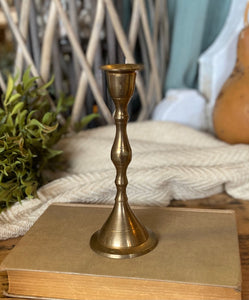 Vintage Brass Candle Holder