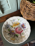 Antique Sheraton by Johnson Bros Floral Fruit Bowl