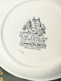 Antique Johnson Brothers Old English Countryside Fruit Bowl Made in England