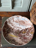 Antique Johnson Brothers Old English Countryside Saucer Made in England
