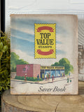 Vintage Top Value Stamps Saver Book