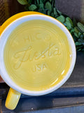 Fiestaware Yellow Tom & Jerry Ring Handle Mug