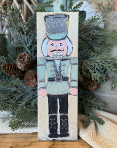 D. Vaughn 4" x 12" Nutcracker Canvas Art