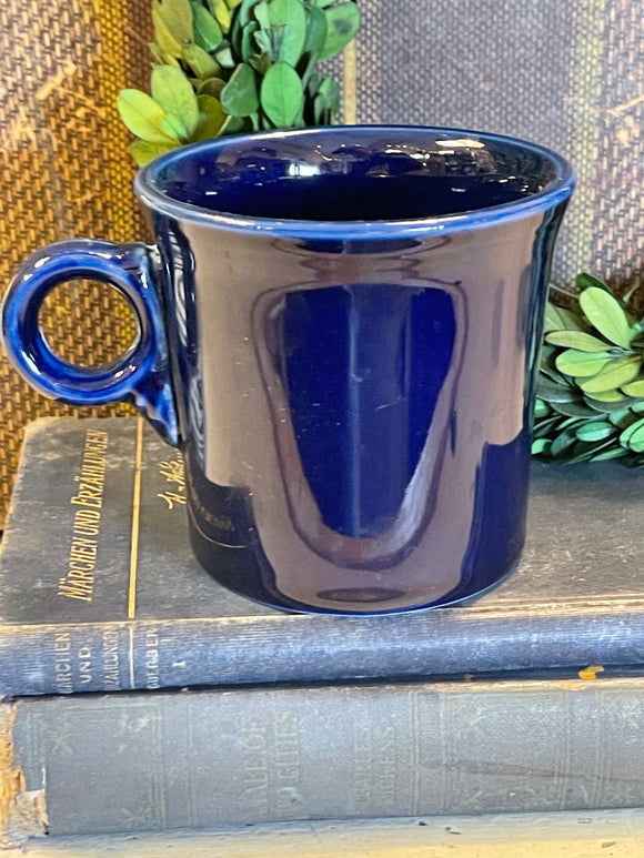 Fiestaware Navy Tom & Jerry Ring Handle Mug