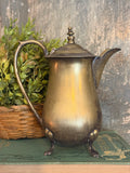Vintage Silver Creamer with Patina