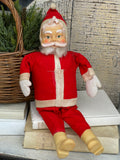 Vintage Rubber Face Santa Made in Japan 1960s