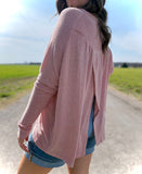 Open Back Rosey Top