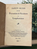 Vintage "Safety Rules for the Prevention of Accidents" to Longshoremen Pamphlet