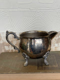 Vintage Silver Plate Creamer and Sugar