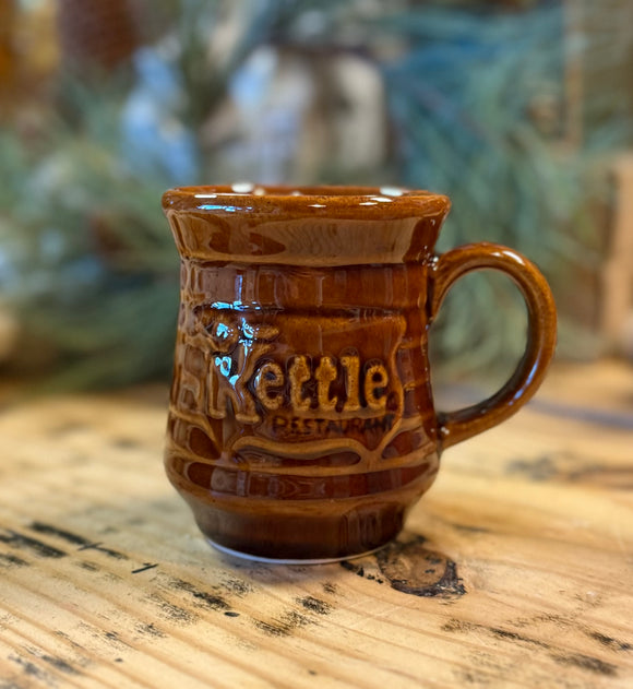 Vintage USA Ceramic Kettle Restaurant Mug