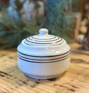 Vintage Restaurantware Sugar Bowl w/ Lid