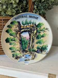 Natural Bridge Virginia Tourist Plate