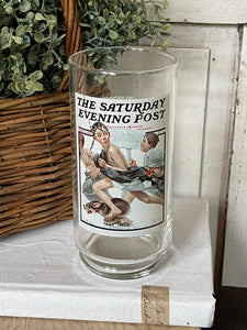 1980's Norman Rockwell Arby's Collector Glass
