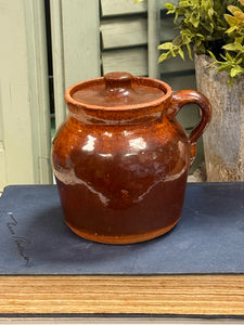 Vintage Crock with Lid