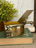 Vintage Horse Brass Crumb Catcher