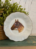 Vintage Horse Ashtray Made In Japan