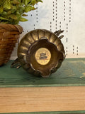 Vintage Brass Vase Made in Italy