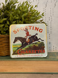 Vintage Sporting Cigarettes Tin