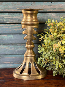 Vintage Brass Candlestick