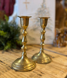 Vintage Brass Candle Holder