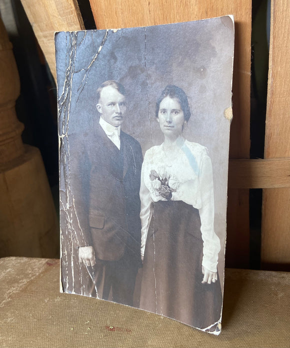 Vintage Photo of Young Couple