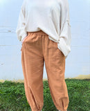 Caramel Relaxed Ashley Pant