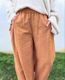 Caramel Relaxed Ashley Pant